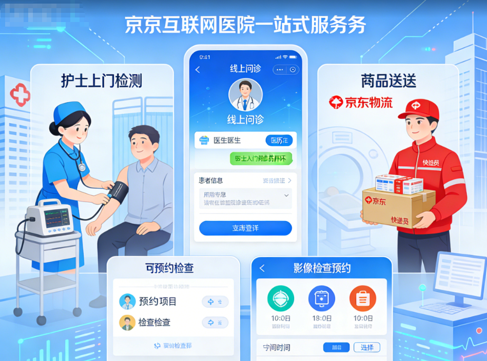京東互聯網醫(yī)院日均問診咨詢量超50萬