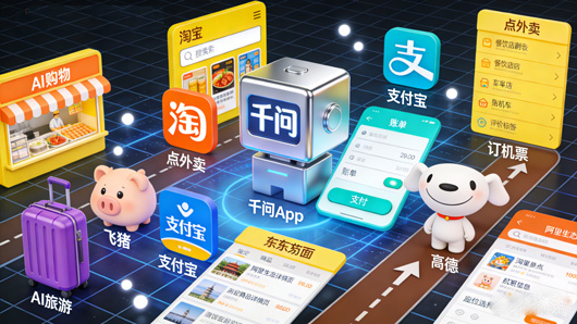 千問App接入淘寶、閃購，測試AI購物功能